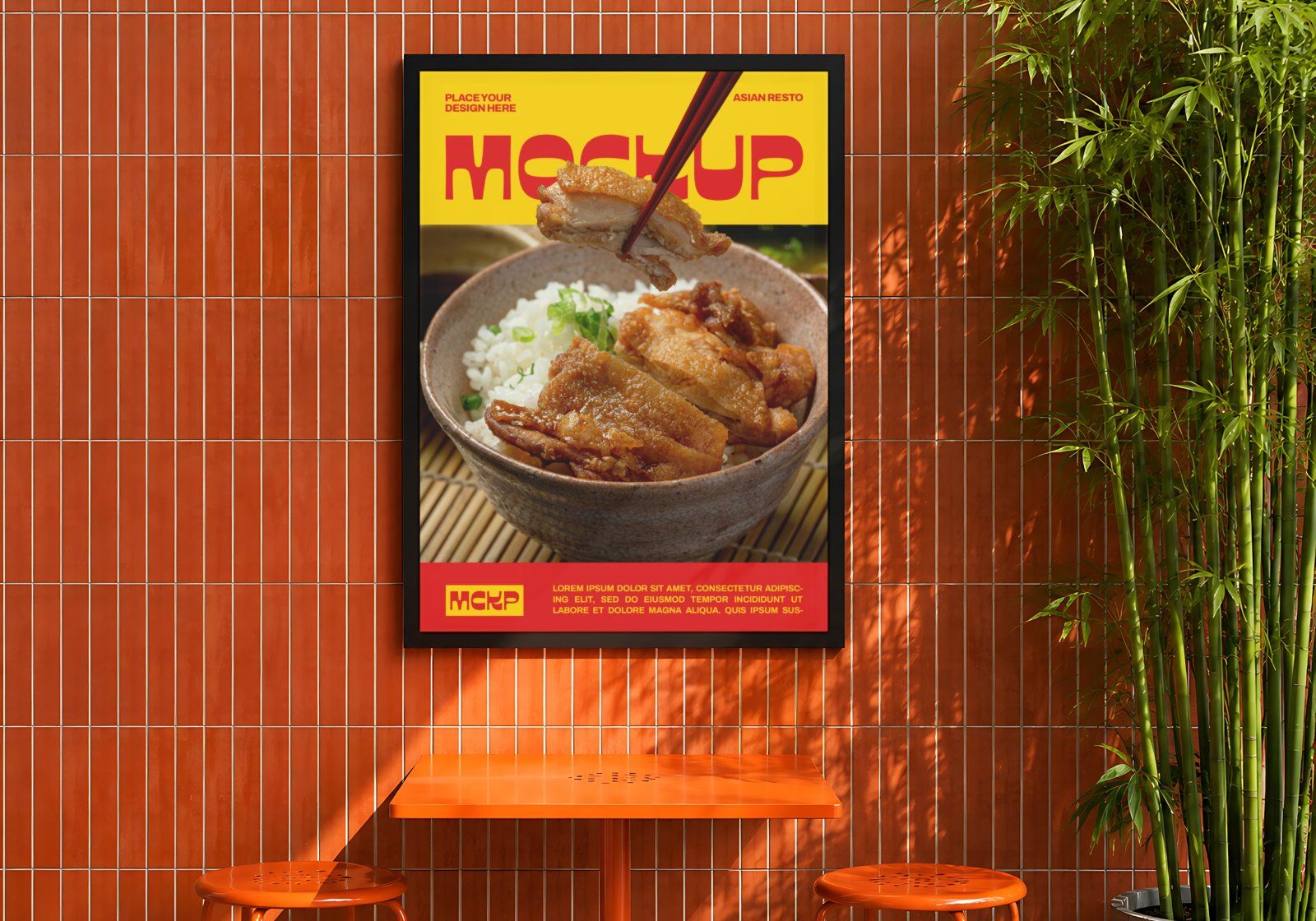 Premium Asian Restaurant Branding Mockup Bundle – 15 Aesthetic PSD Scenes for Cafe, Diner & Food Pac