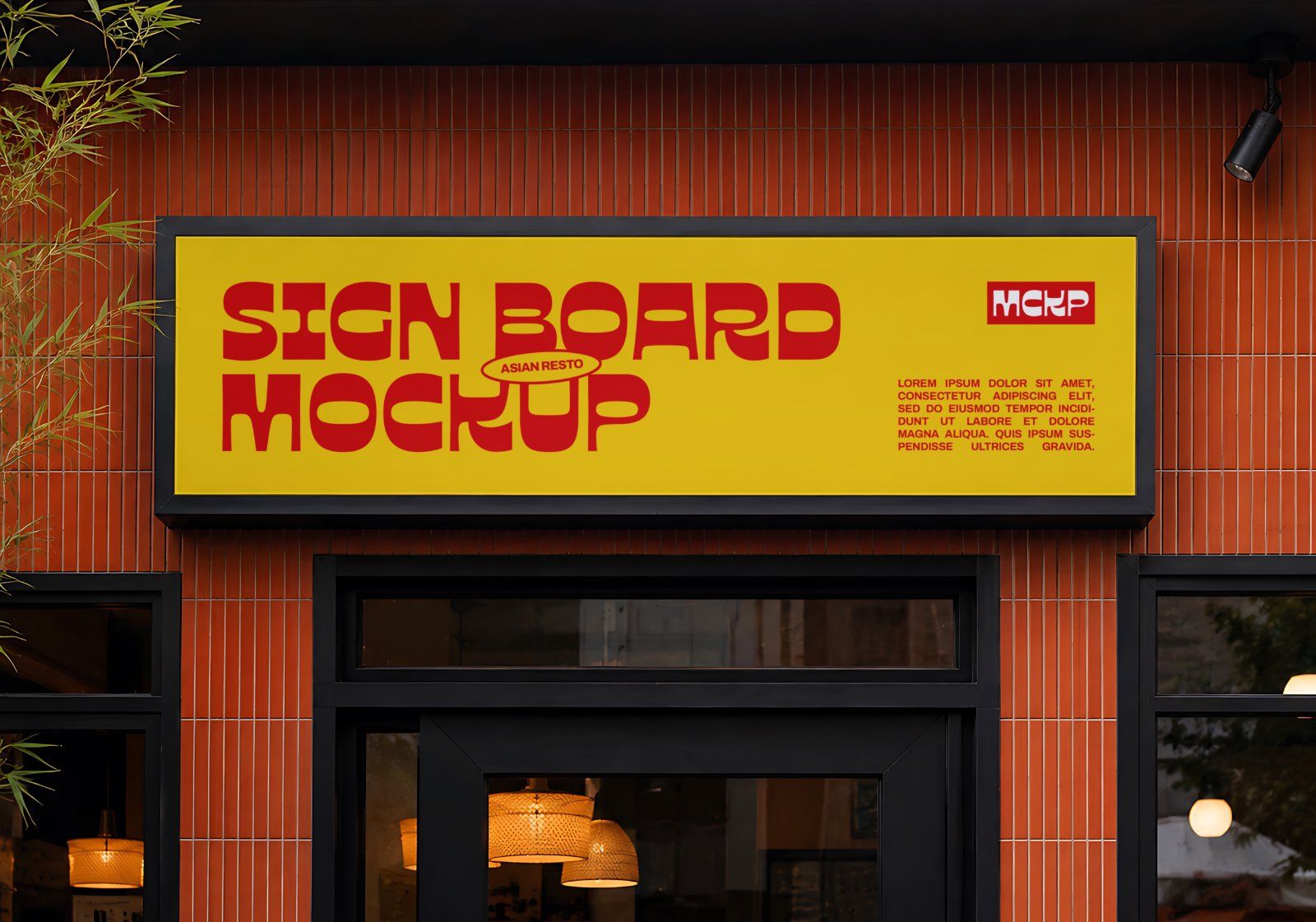 Premium Asian Restaurant Branding Mockup Bundle – 15 Aesthetic PSD Scenes for Cafe, Diner & Food Pac