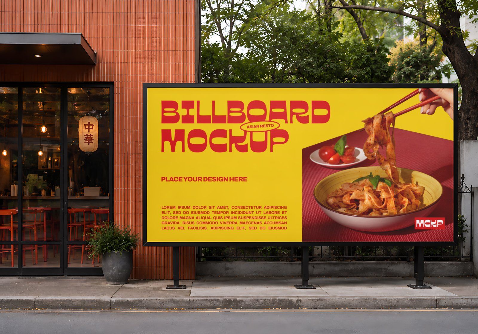 Premium Asian Restaurant Branding Mockup Bundle – 15 Aesthetic PSD Scenes for Cafe, Diner & Food Pac