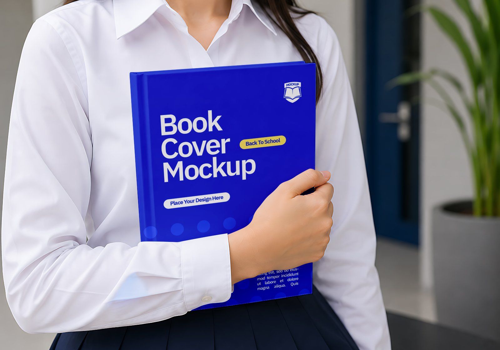 Premium Branding Blue High School Mockup — image 3