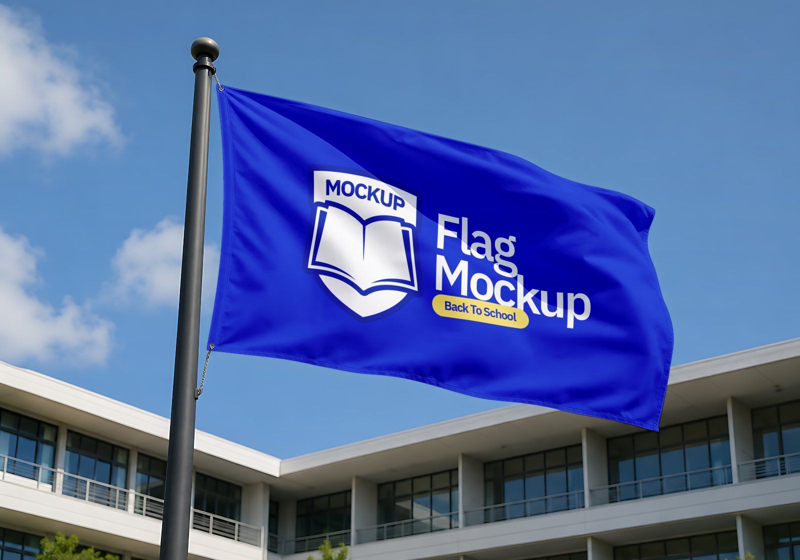 Premium Branding Blue High School Mockup — image 8