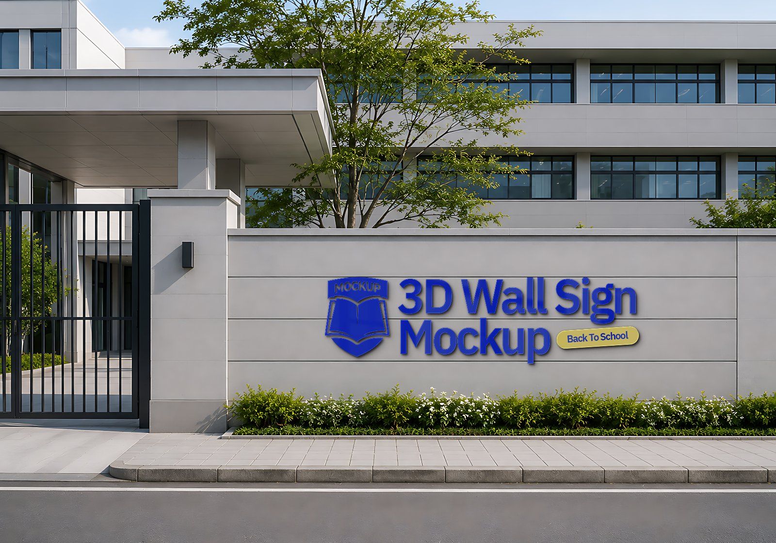 Premium Branding Blue High School Mockup — image 10