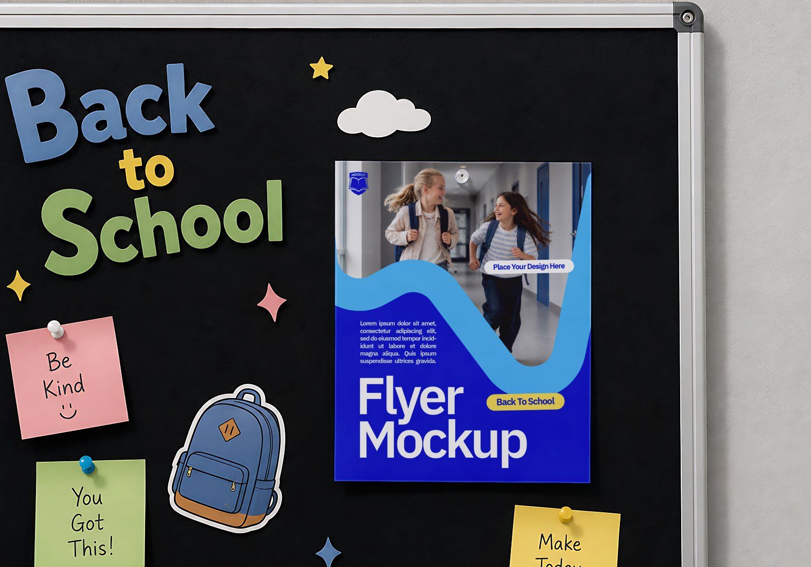 Premium Branding Blue High School Mockup — image 12