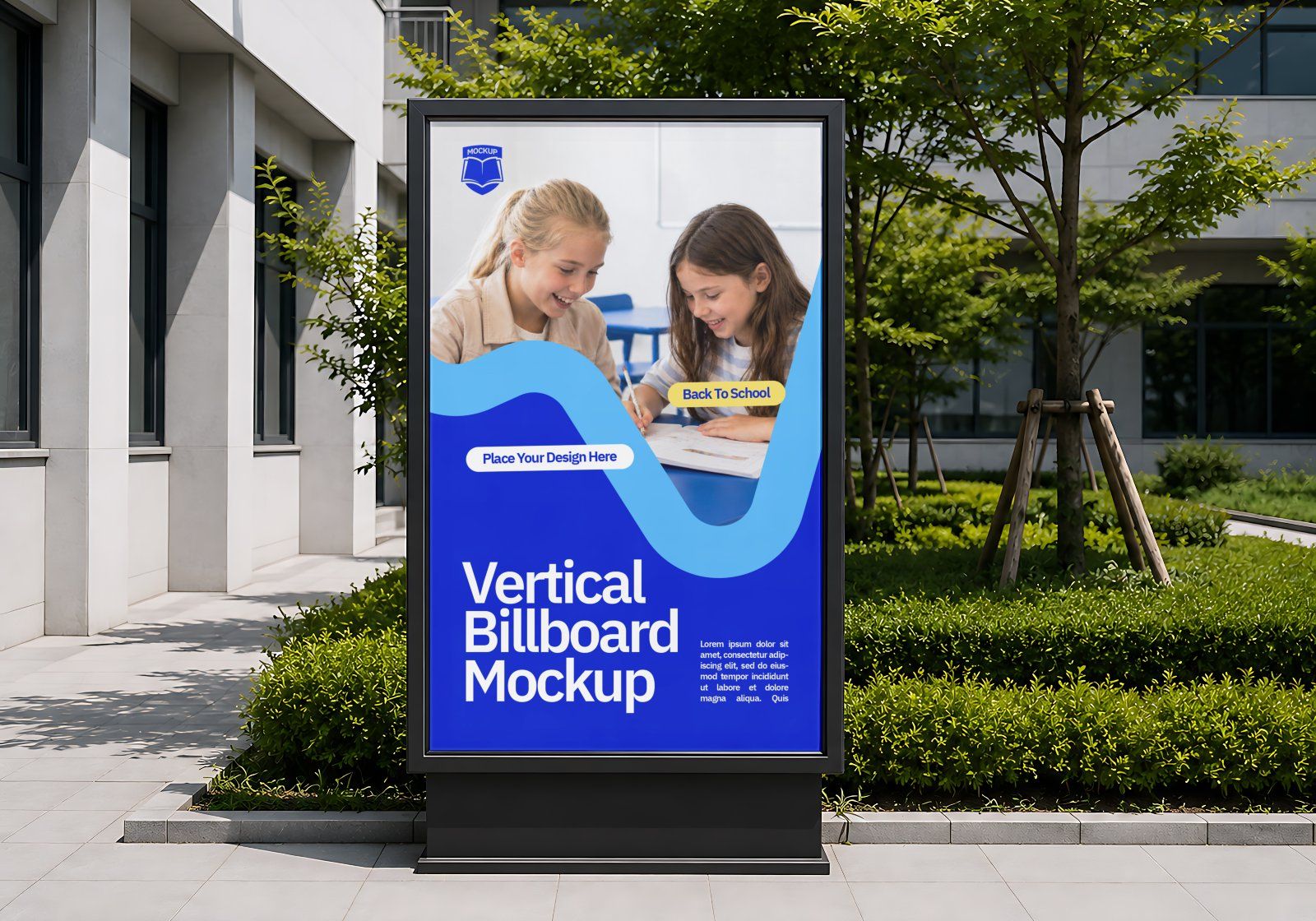 Premium Branding Blue High School Mockup — image 14