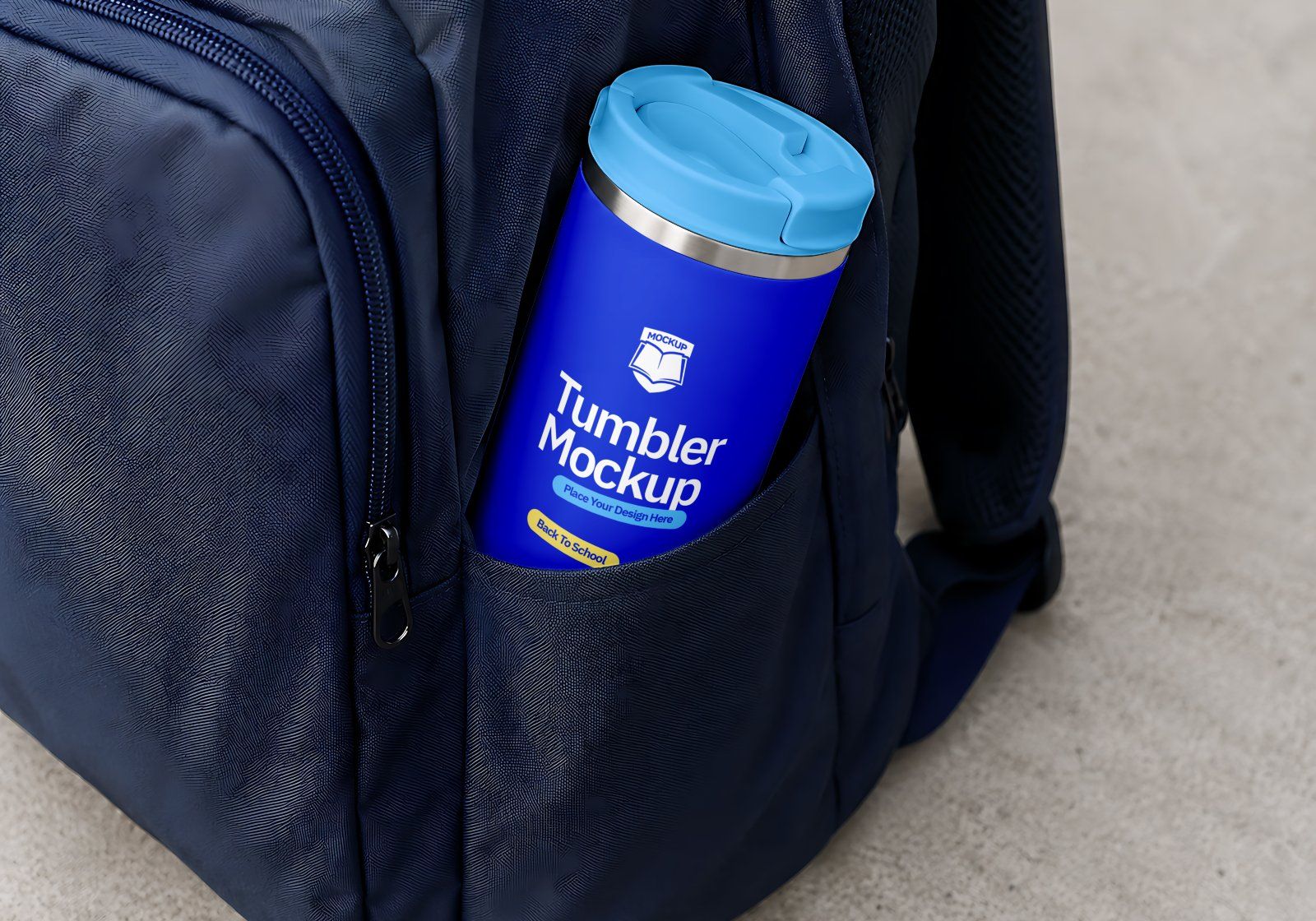 Premium Branding Blue High School Mockup — image 16