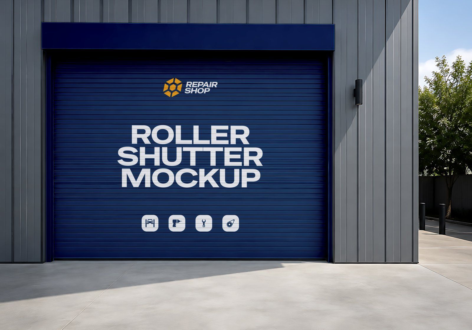 Premium Branding Car Repair Shop Mockup — image 6
