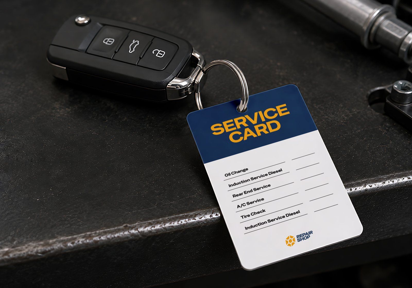 Premium Branding Car Repair Shop Mockup — image 11