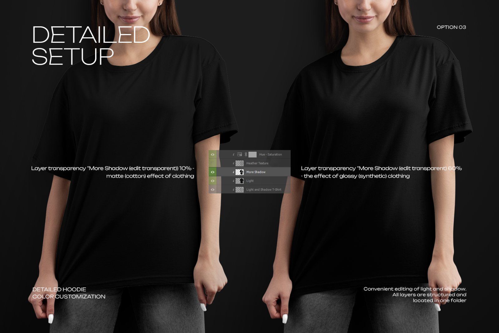 5 Mockups Woman Oversize T-Shirt. vol.02