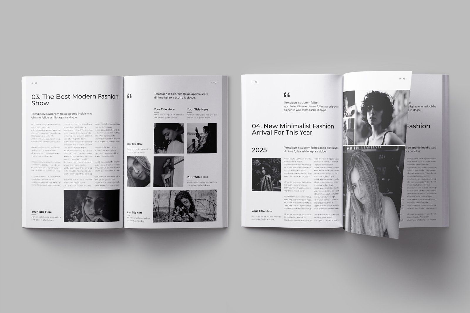 Magazine Template