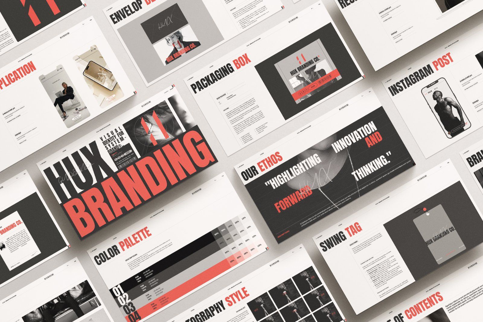 Brand Guidelines Presentation Design Template