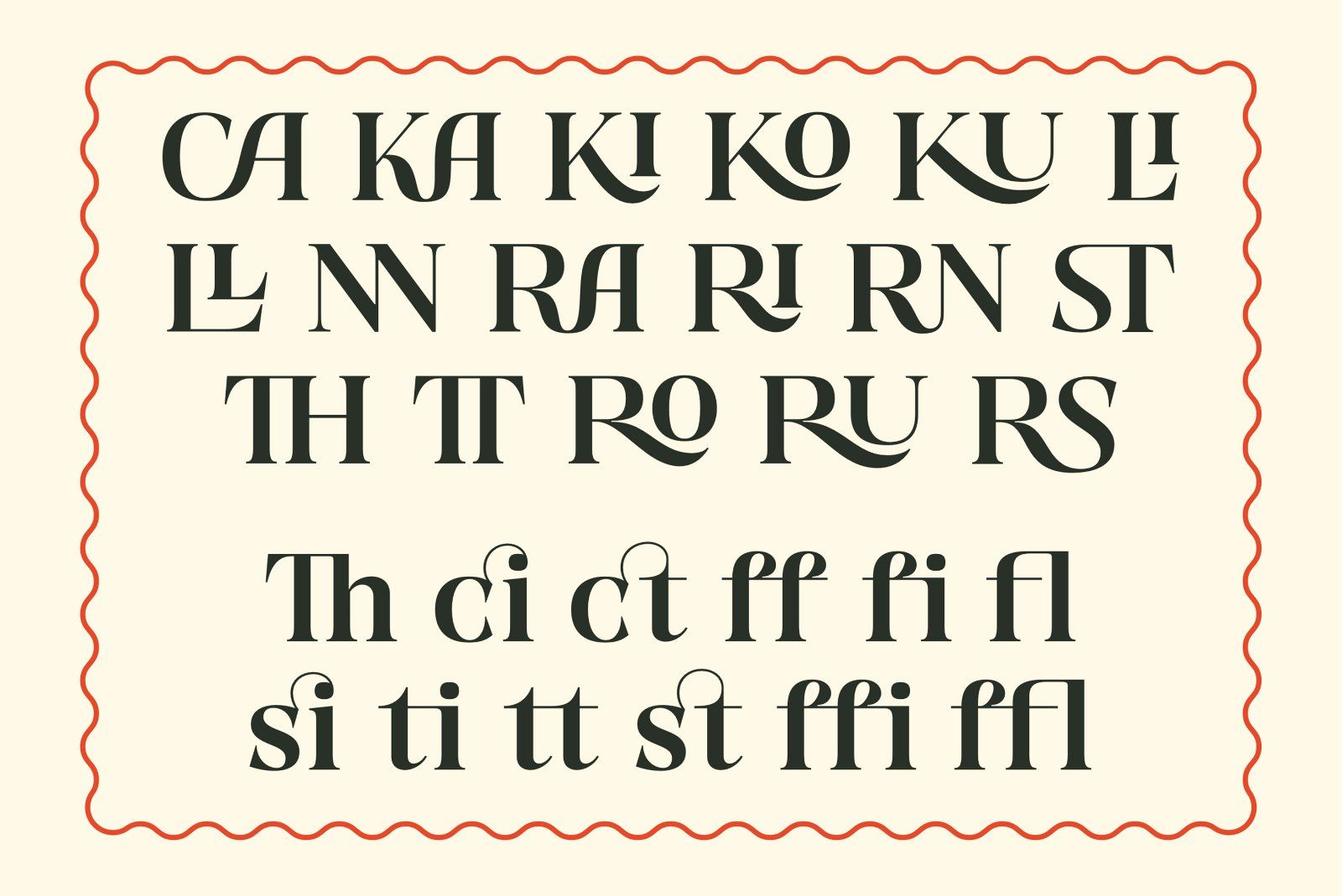 Gts Calira - Romantic Serif Font — image 7