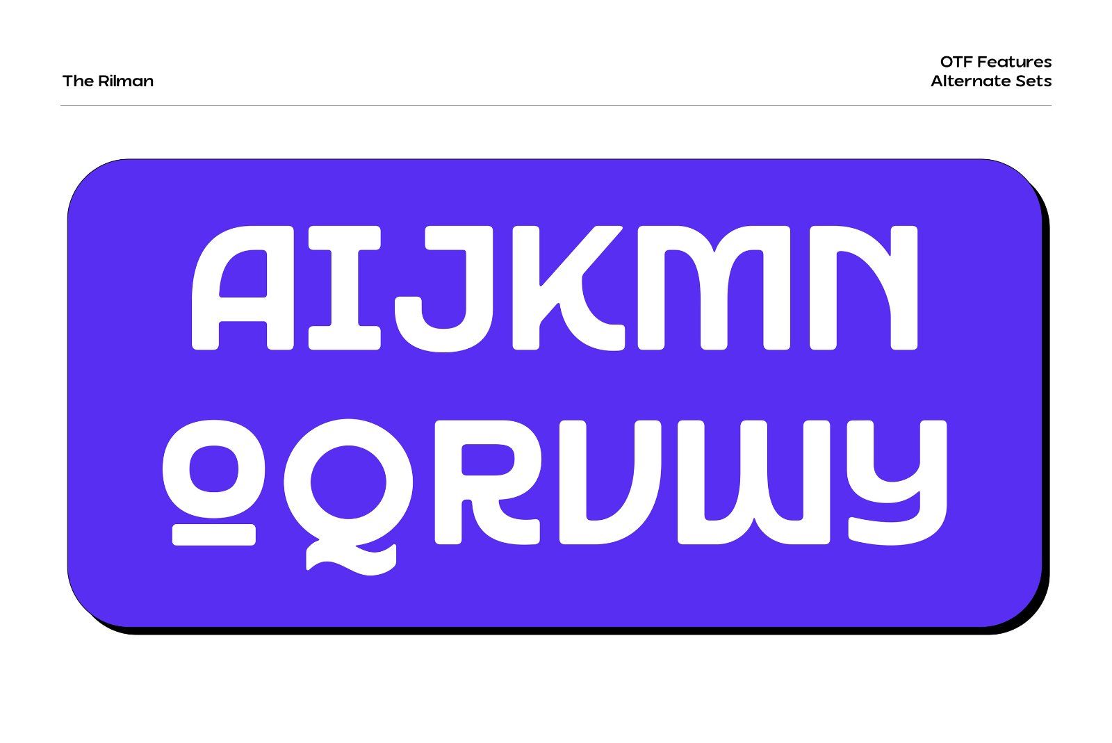The Rilman - Ligature Rounded — image 7
