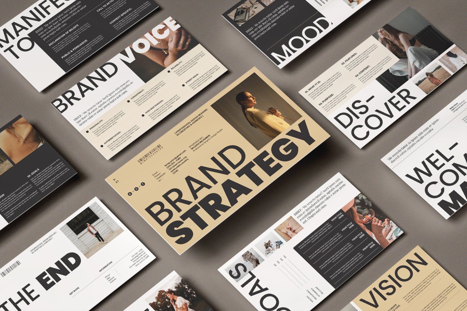 Brand Strategy Presentation Template — image 8
