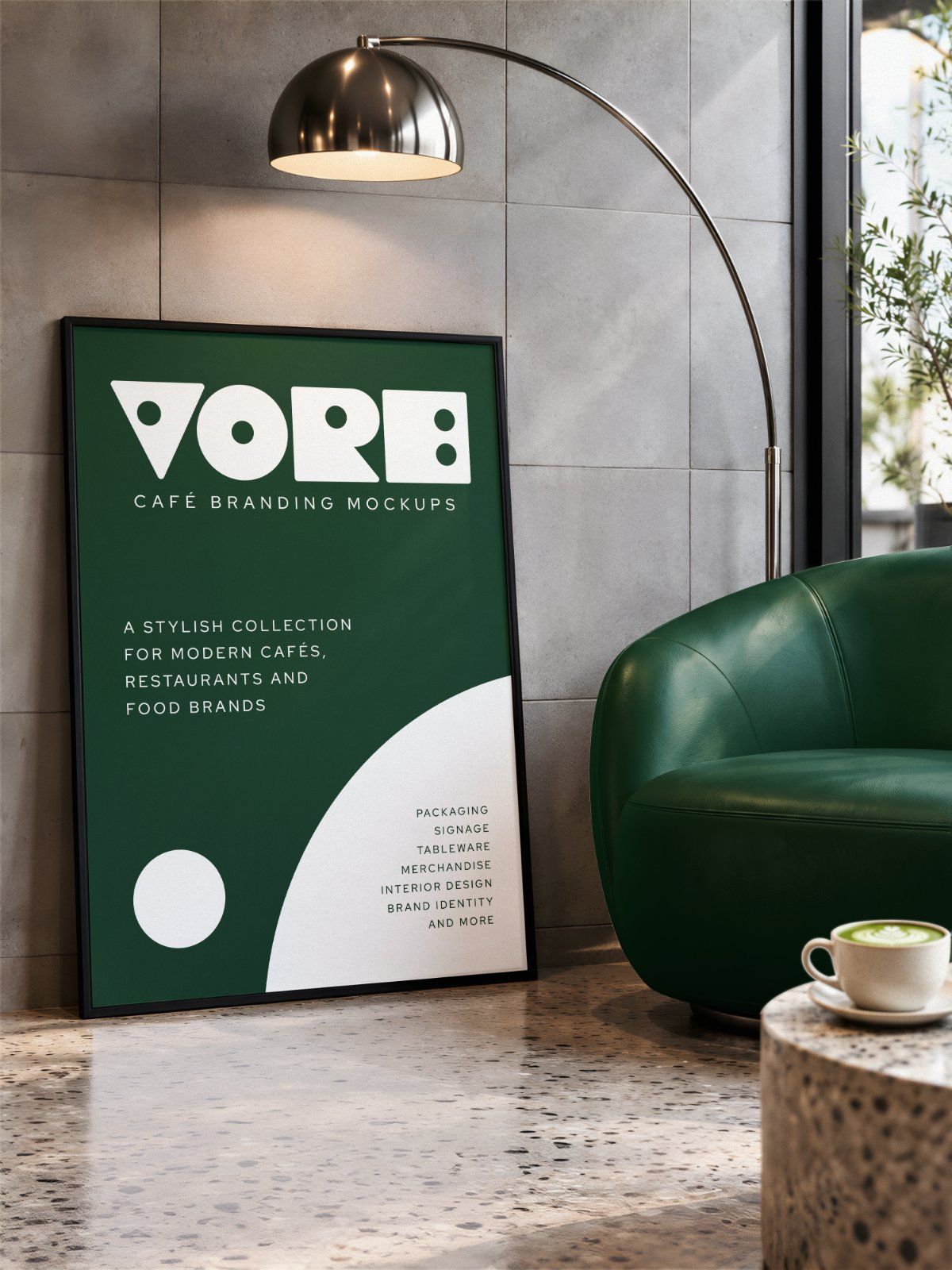 VORE — Café Branding Mockups — image 9