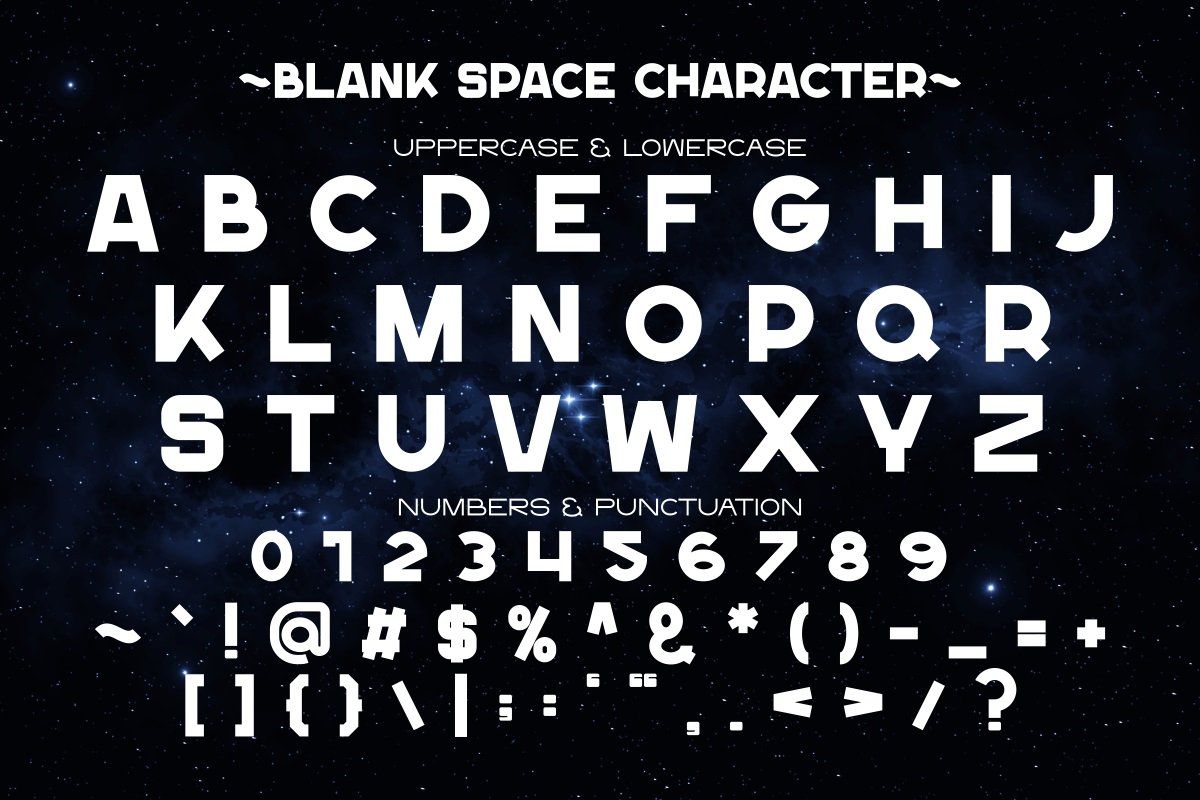 Blank Space - Modern Font — image 5