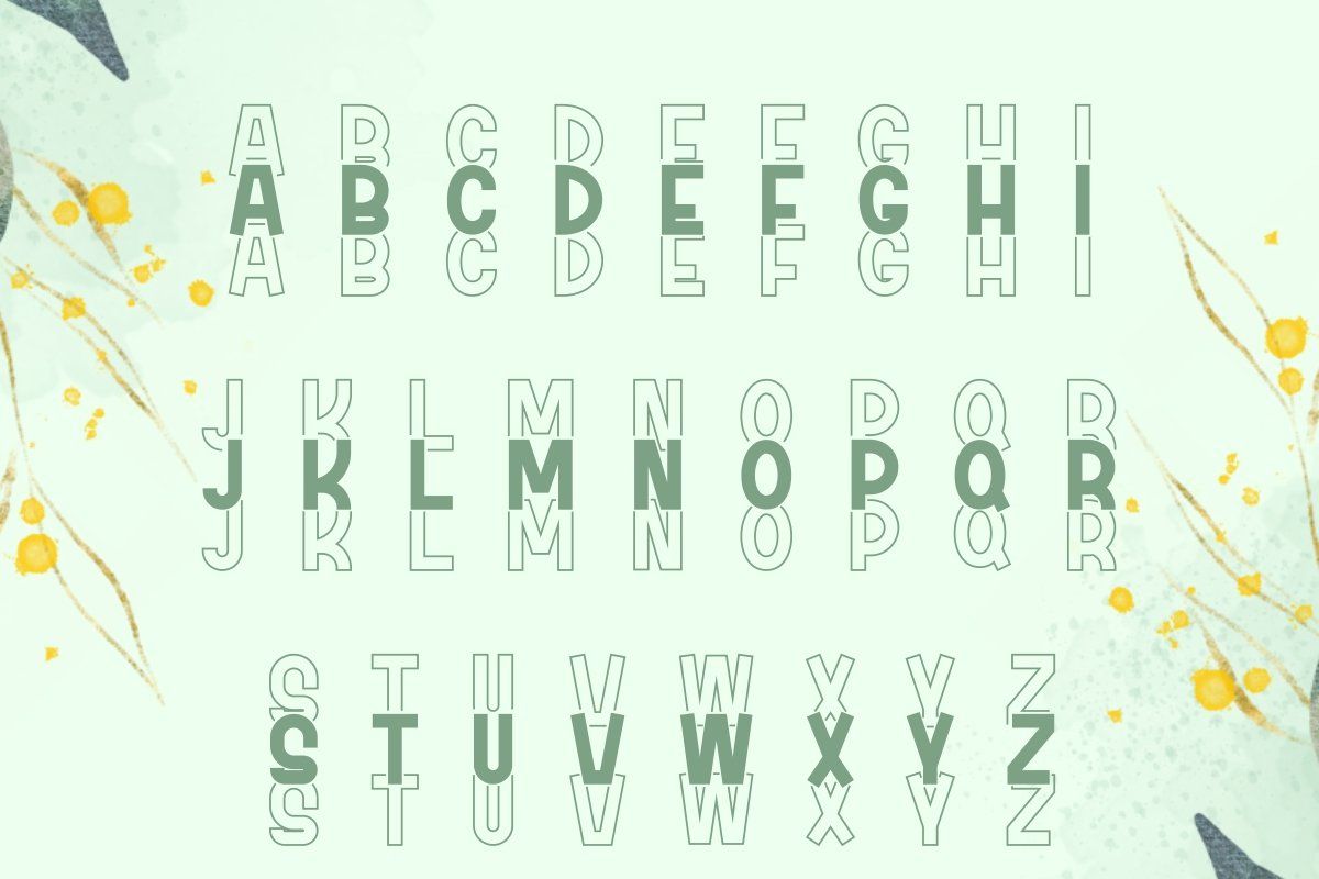 Spring - Display Stacked Font — image 7