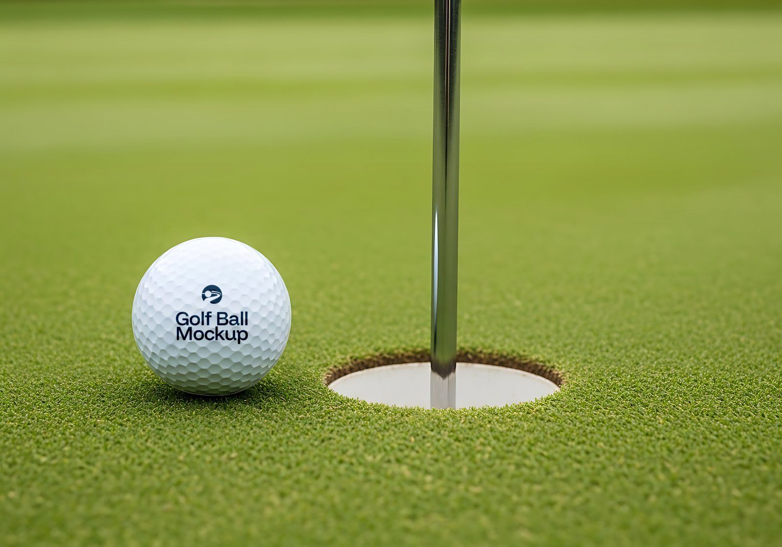 Premium Branding Green Pro Golf Mockup
