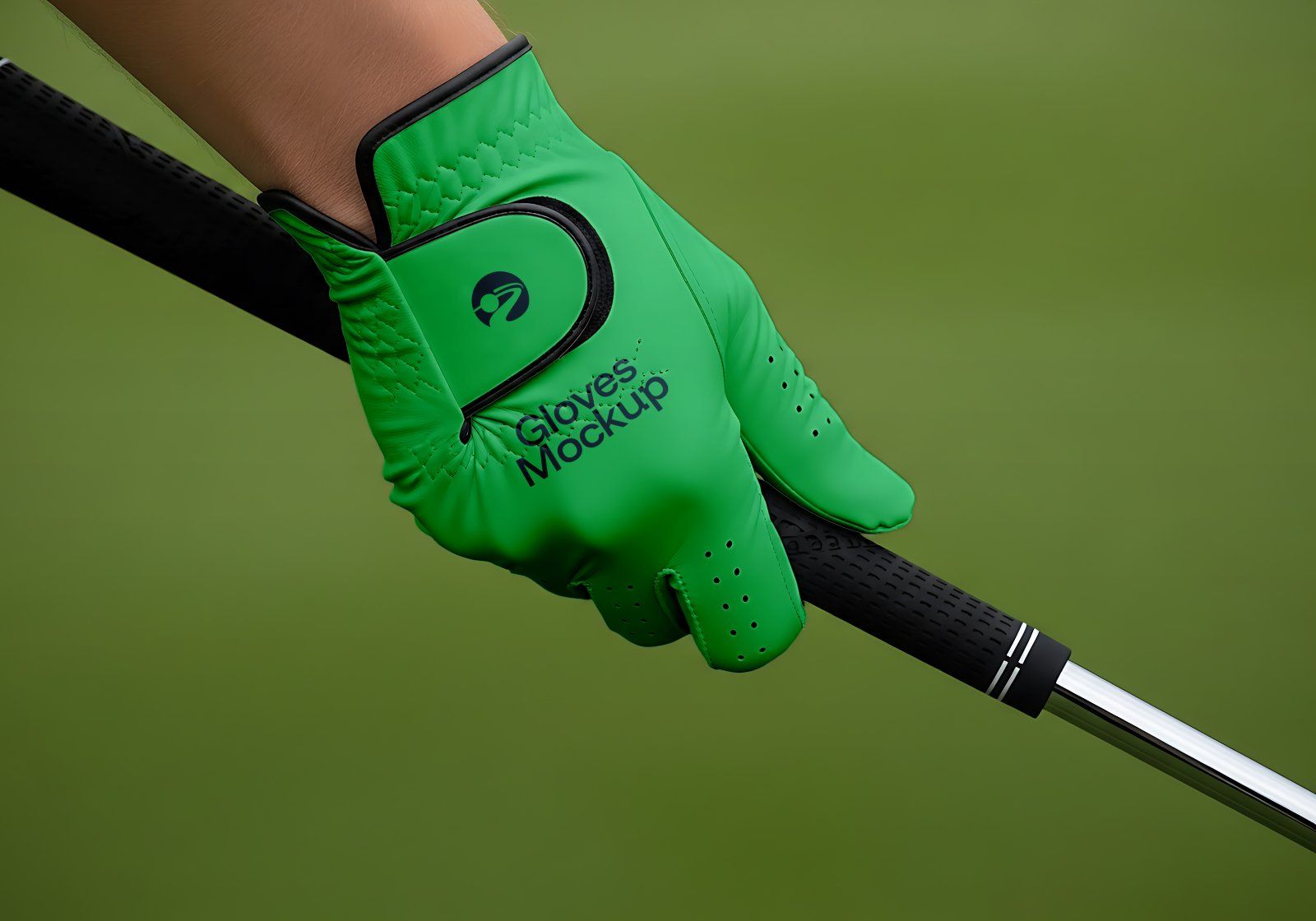 Premium Branding Green Pro Golf Mockup