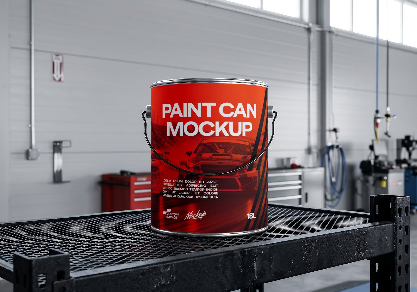 Ultimate Car Modification Shop Branding Mockup Bundle – 15 Premium PSD Scenes for Automotive & Tunin