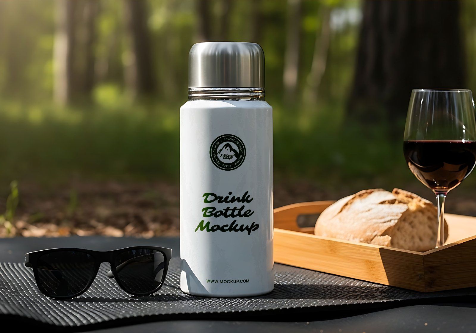 Adventure Brand Mockup Bundle – 15 PSD Templates for Outdoor & Camping Gear Design