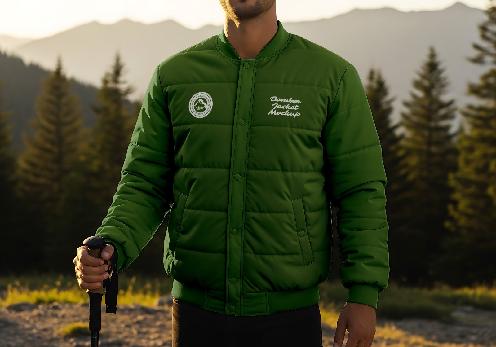 Adventure Brand Mockup Bundle – 15 PSD Templates for Outdoor & Camping Gear Design