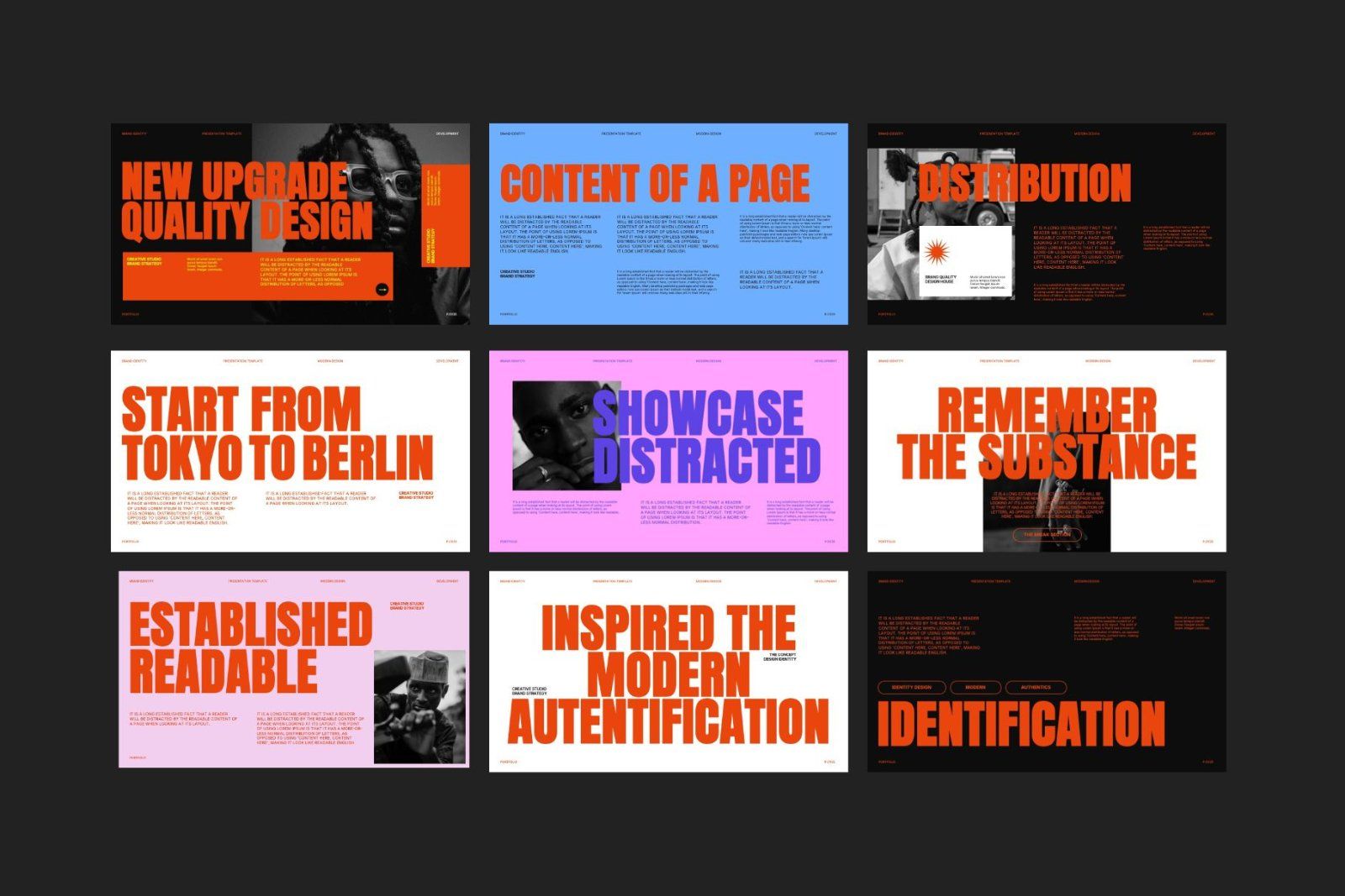 Monalisa - Brand Identity PowerPoint Template