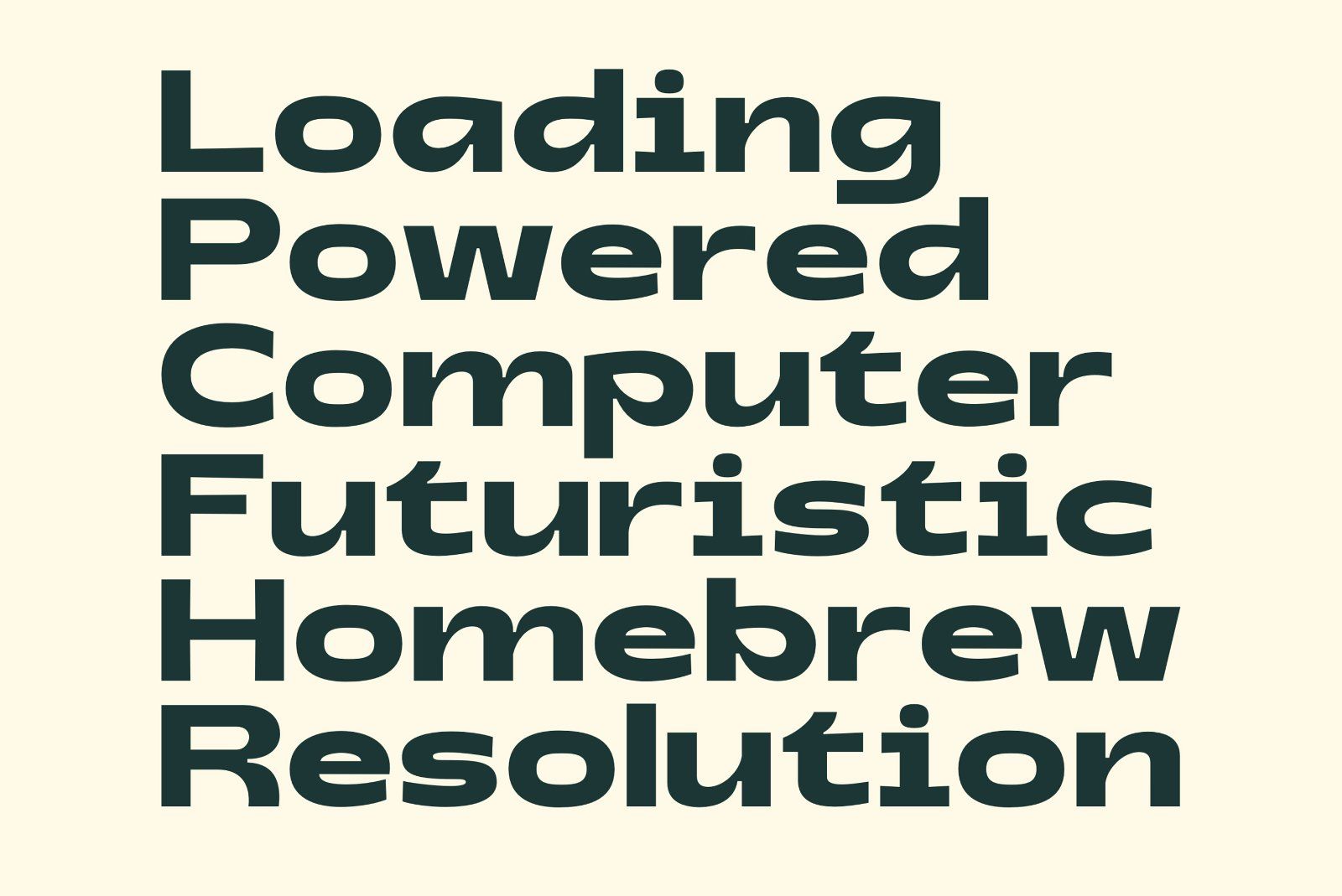 Gts Varine - Wide Display Font — image 8