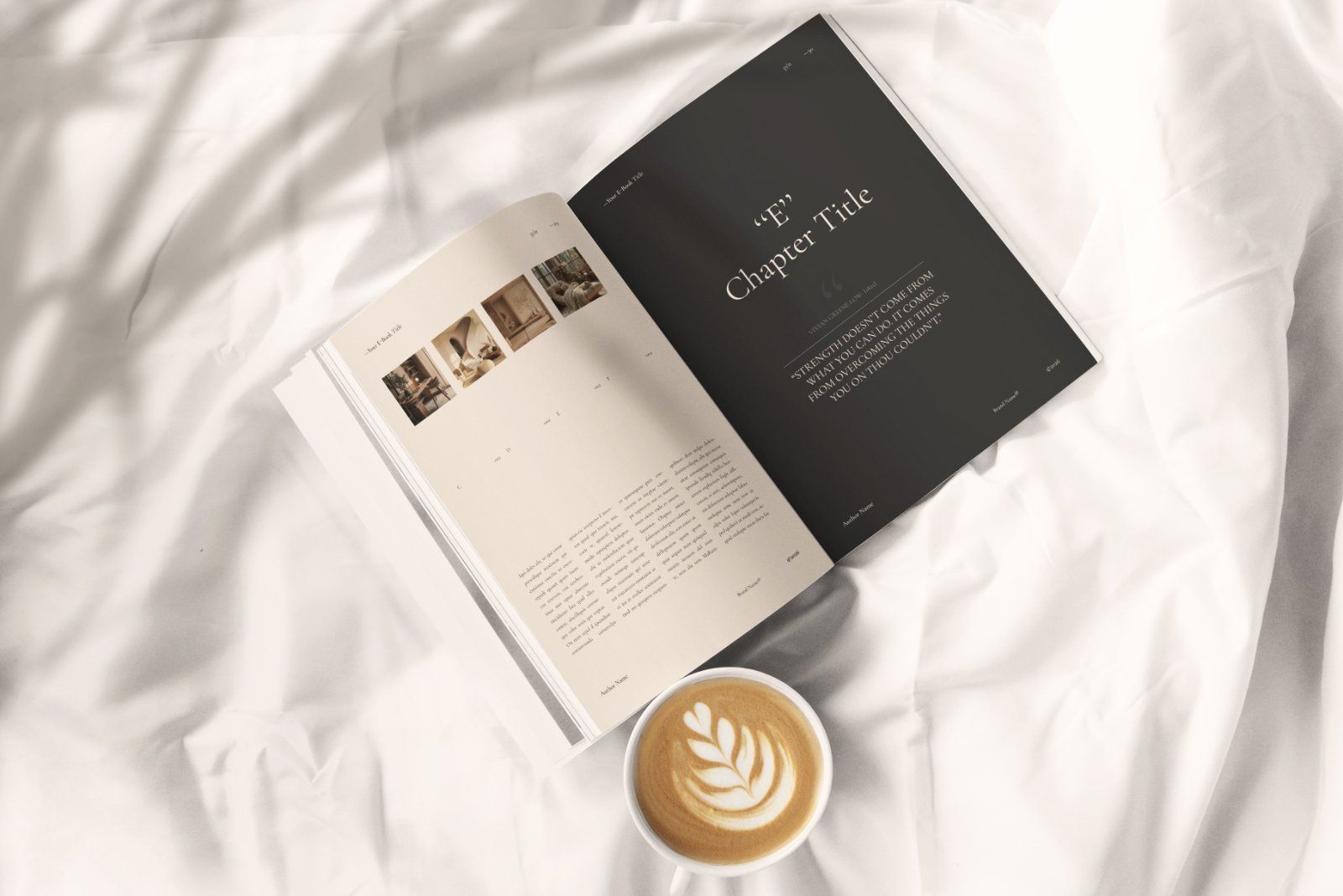 Digital E-Book Design Template