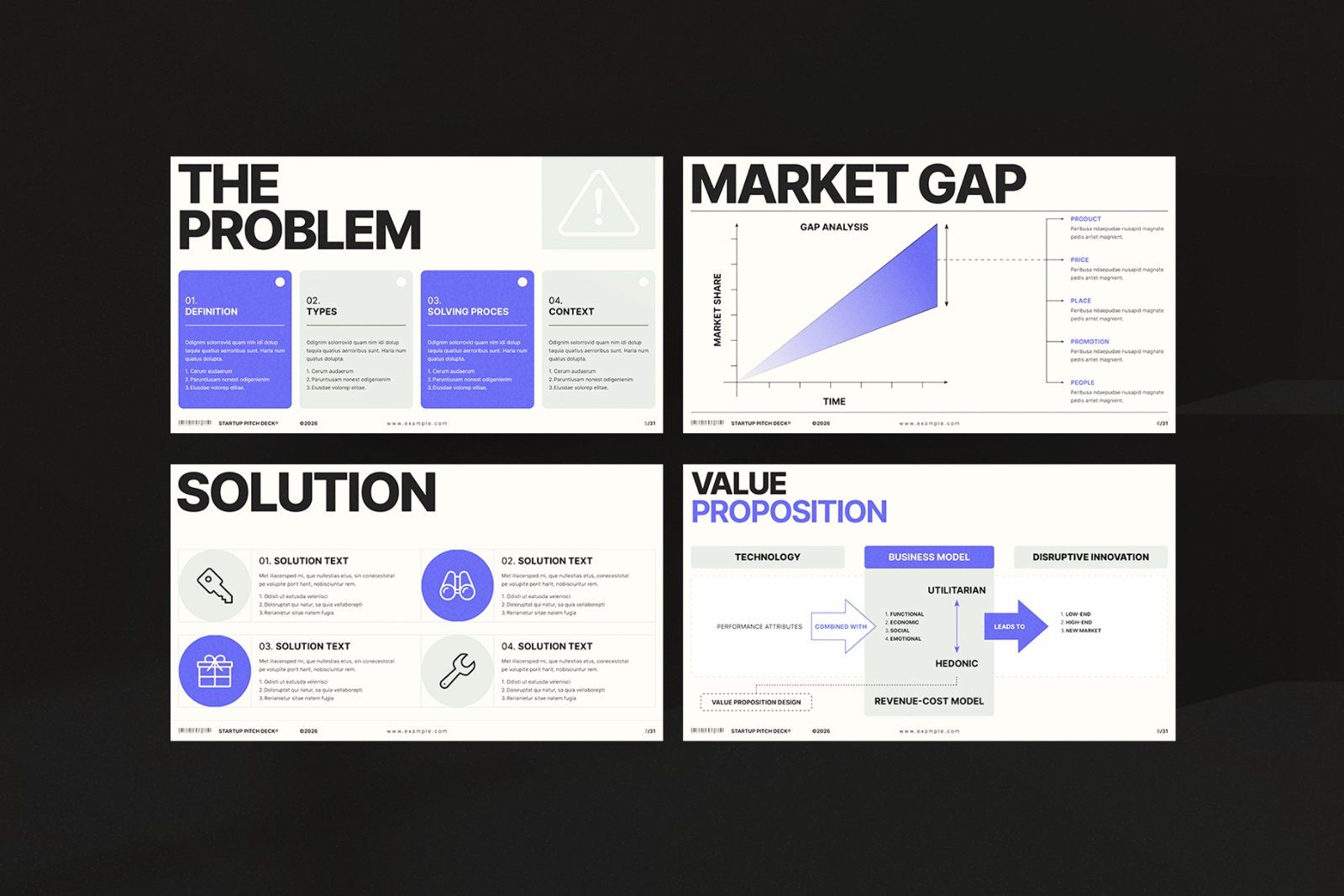 Startup Pitch Deck Presentation Template