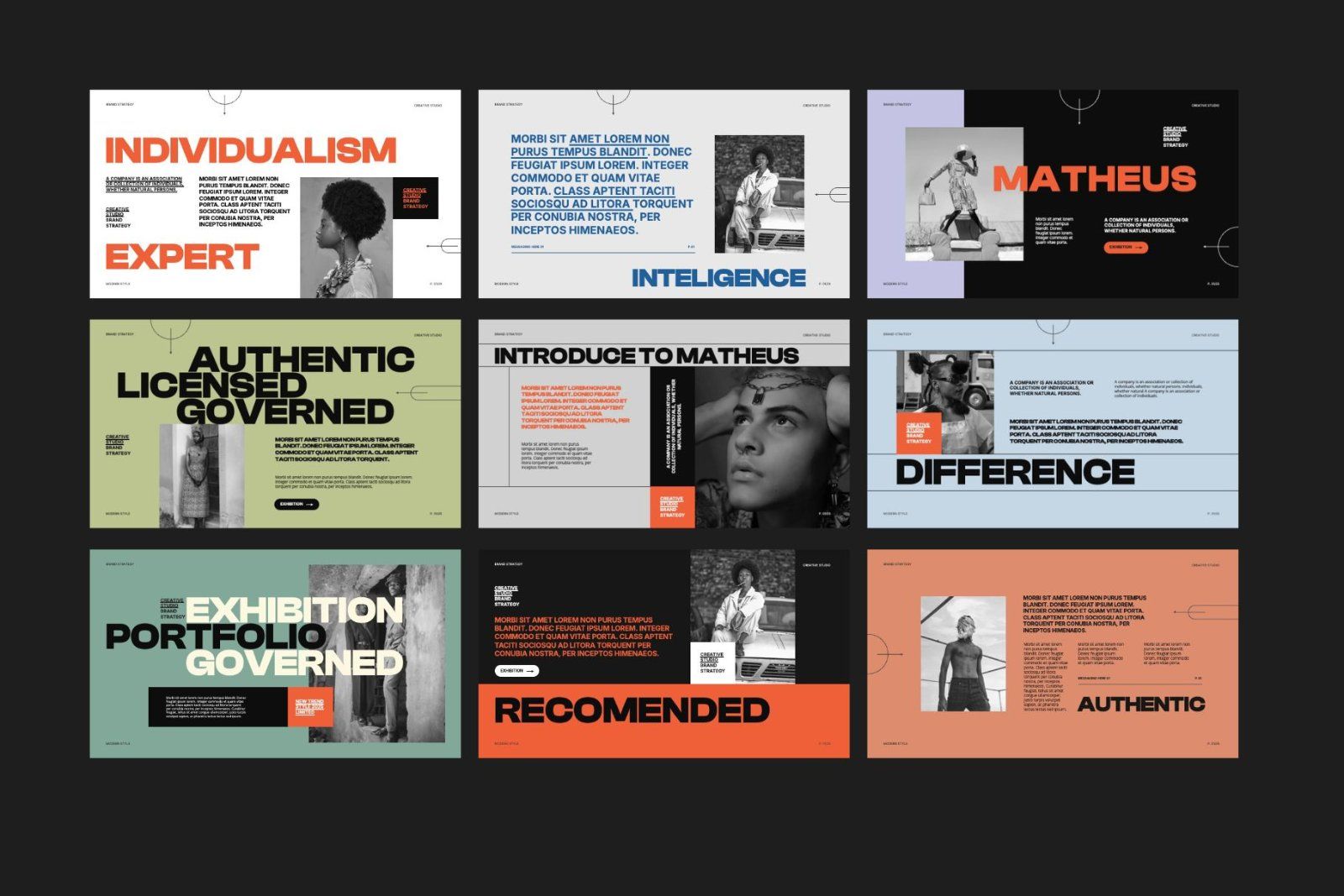 Matheus - Brand Identity Google Slides