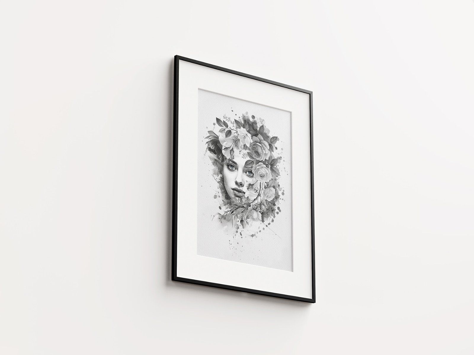 Flower Decoration Photo Template