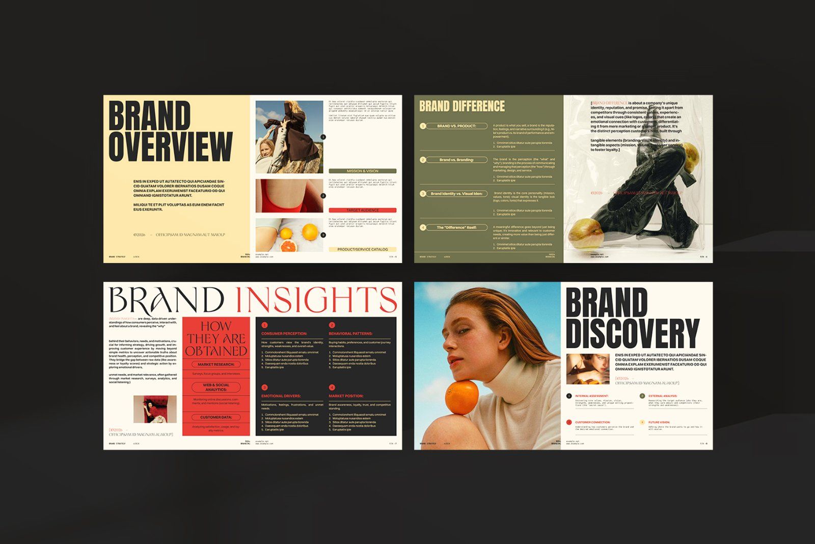 Brand Strategy Presentation Template