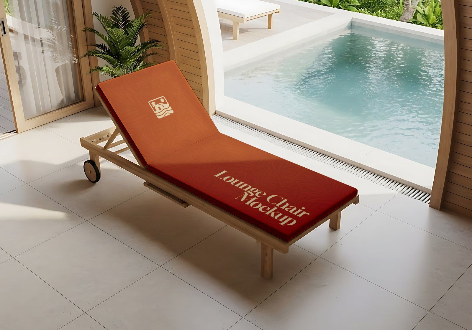 Premium Branding Villa Aesthetic Mockup