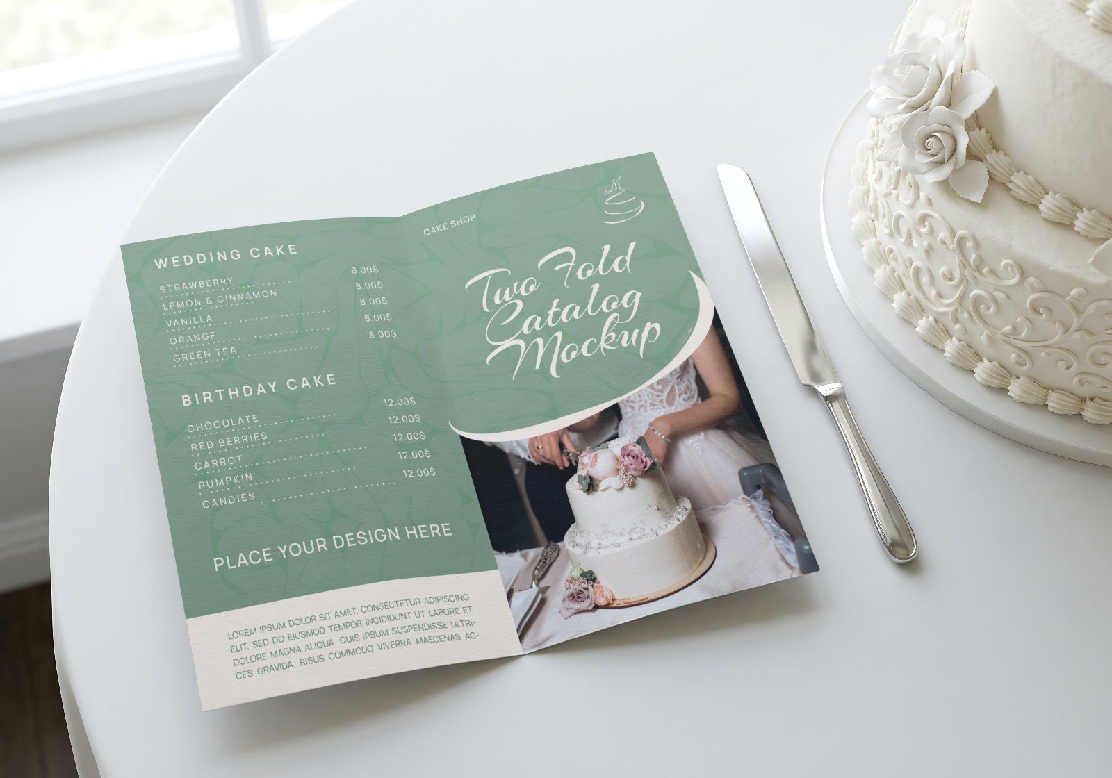 Premium Custom Cake Shop Branding Mockup Bundle – 15 Aesthetic PSD Scenes for Bakery & Patisserie Id