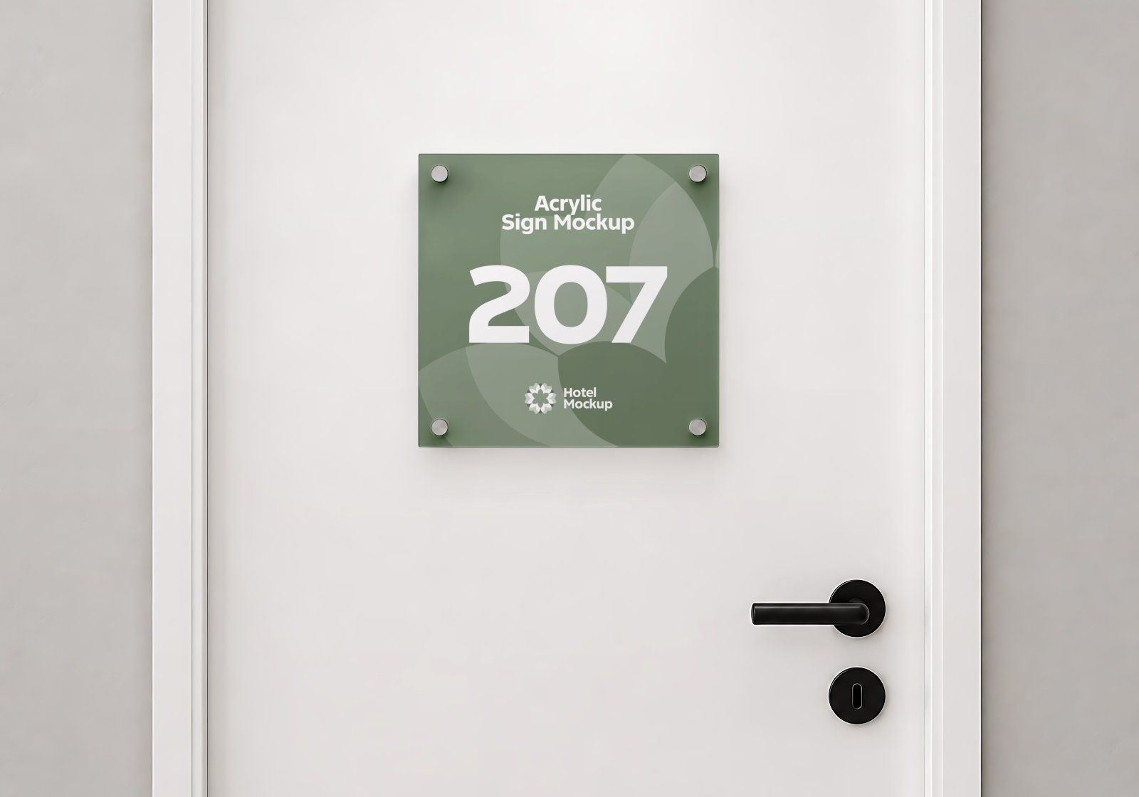 Premium Branding Light Green Hotel Mockup — image 3