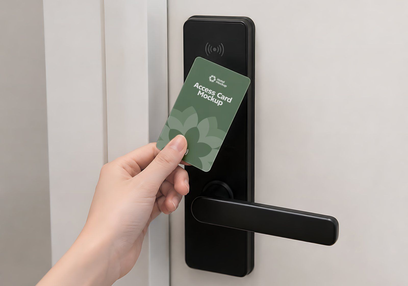 Premium Branding Light Green Hotel Mockup — image 7