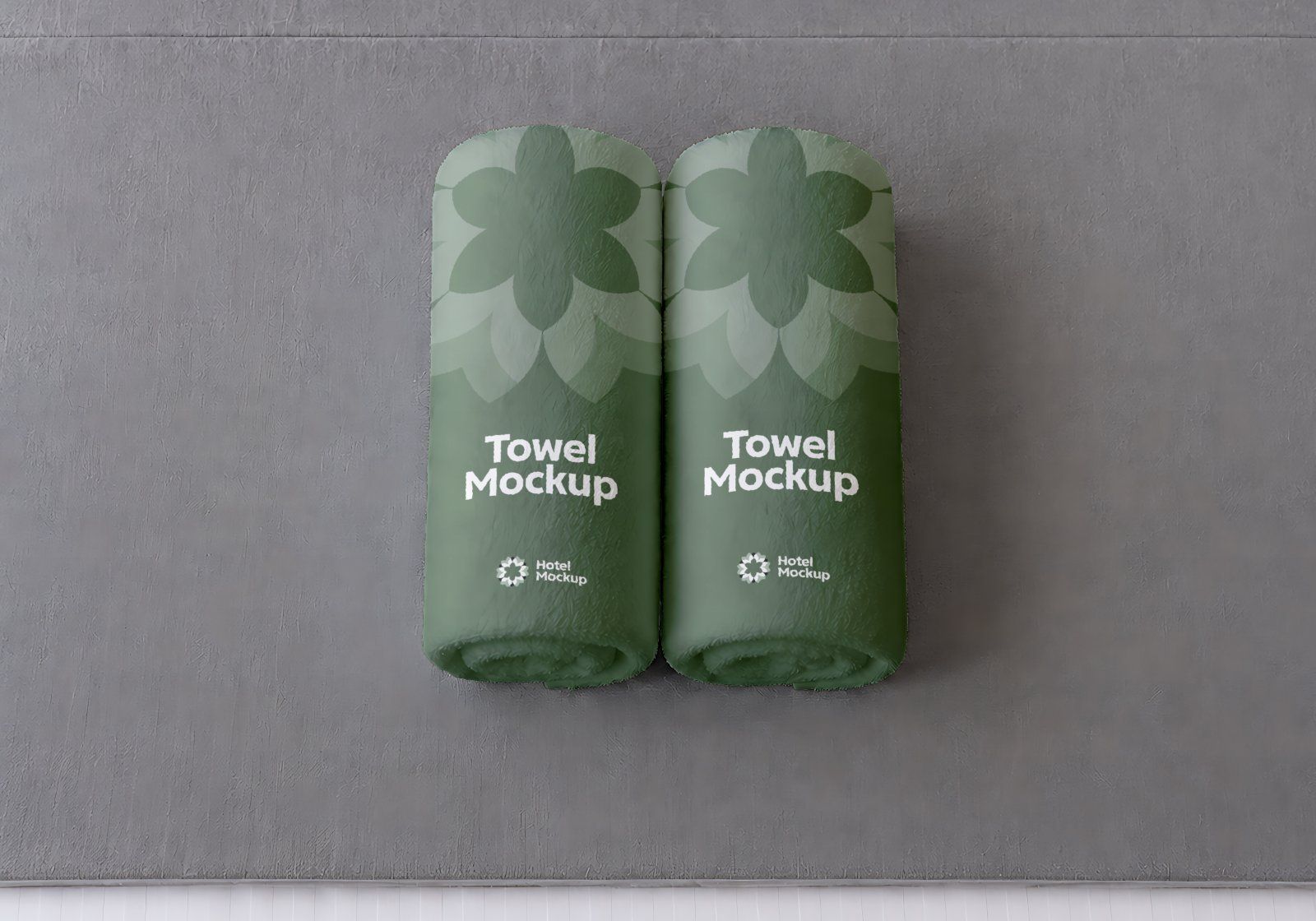Premium Branding Light Green Hotel Mockup — image 8