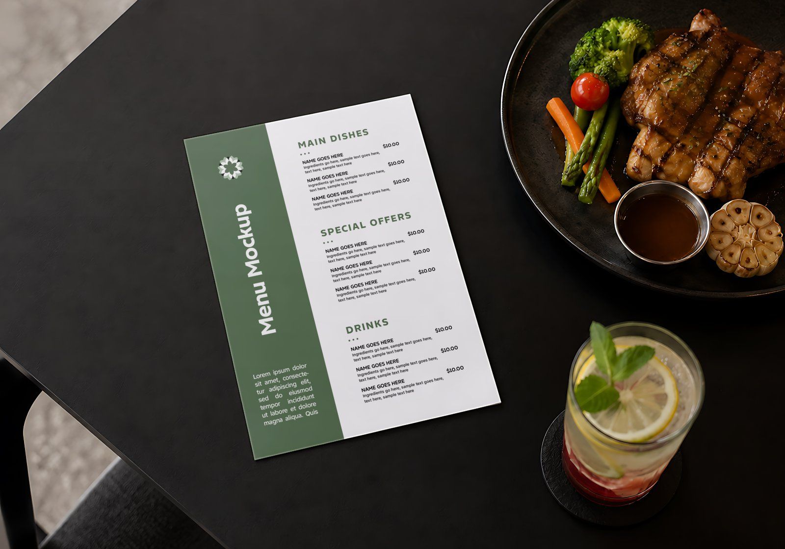 Premium Branding Light Green Hotel Mockup — image 10
