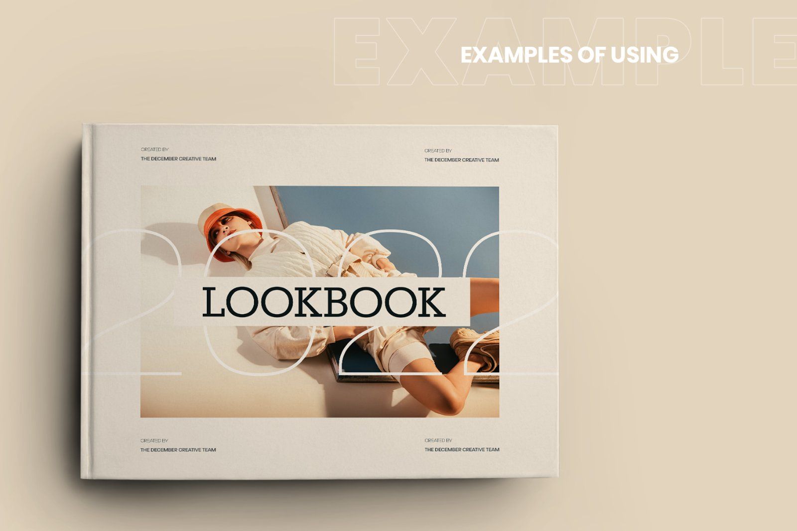 8 Book Mockups Hard Cover Landscape Oriantation