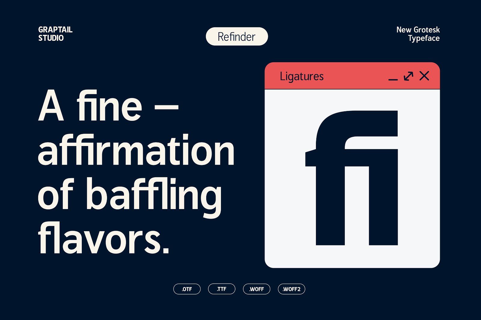 Refinder - Family Font — image 9