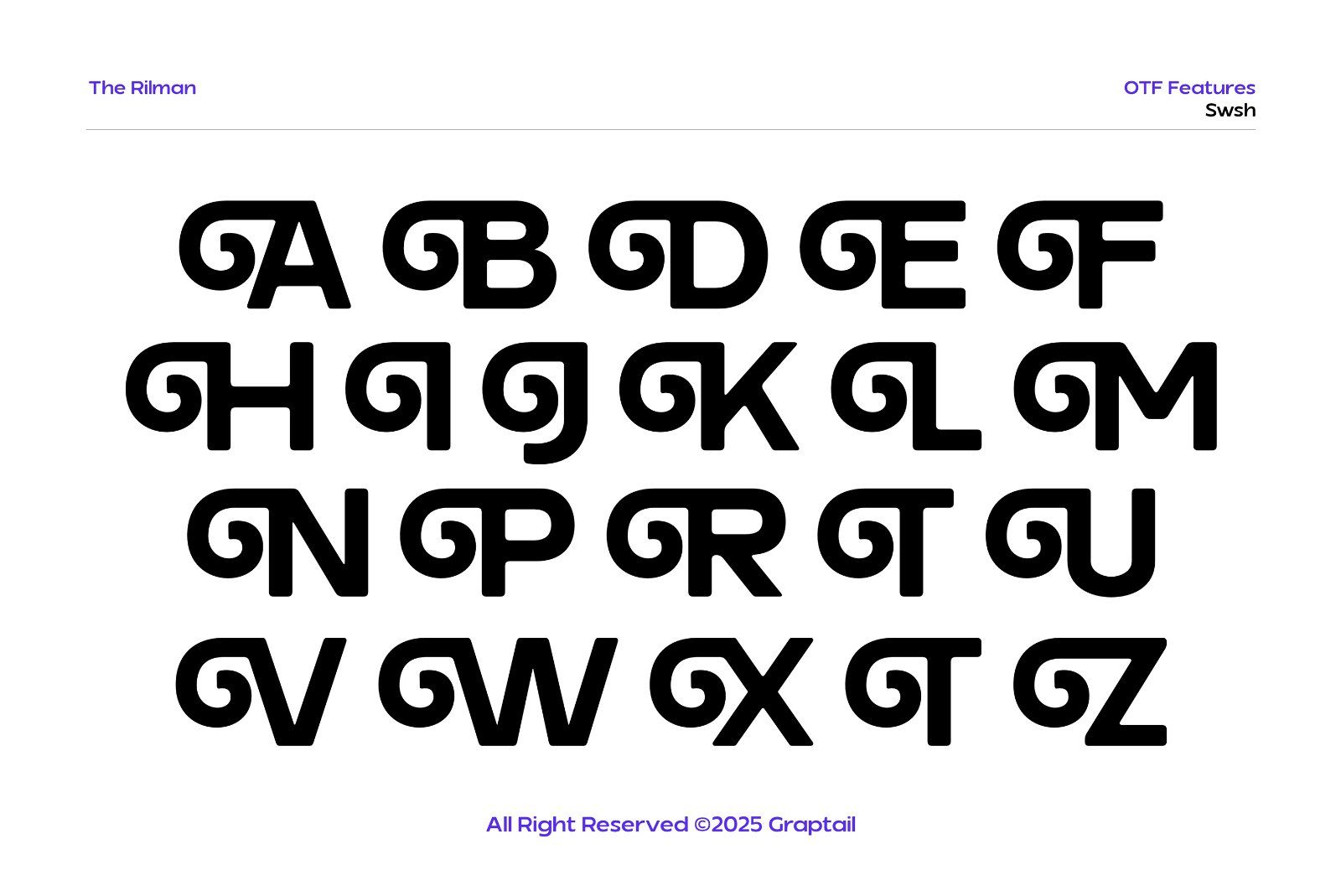 The Rilman - Ligature Rounded — image 9