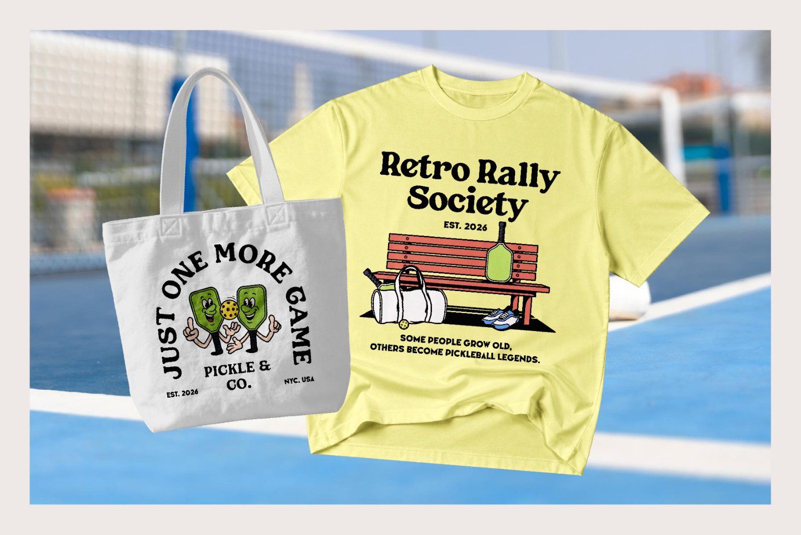 Retro Pickleball Graphic — image 9