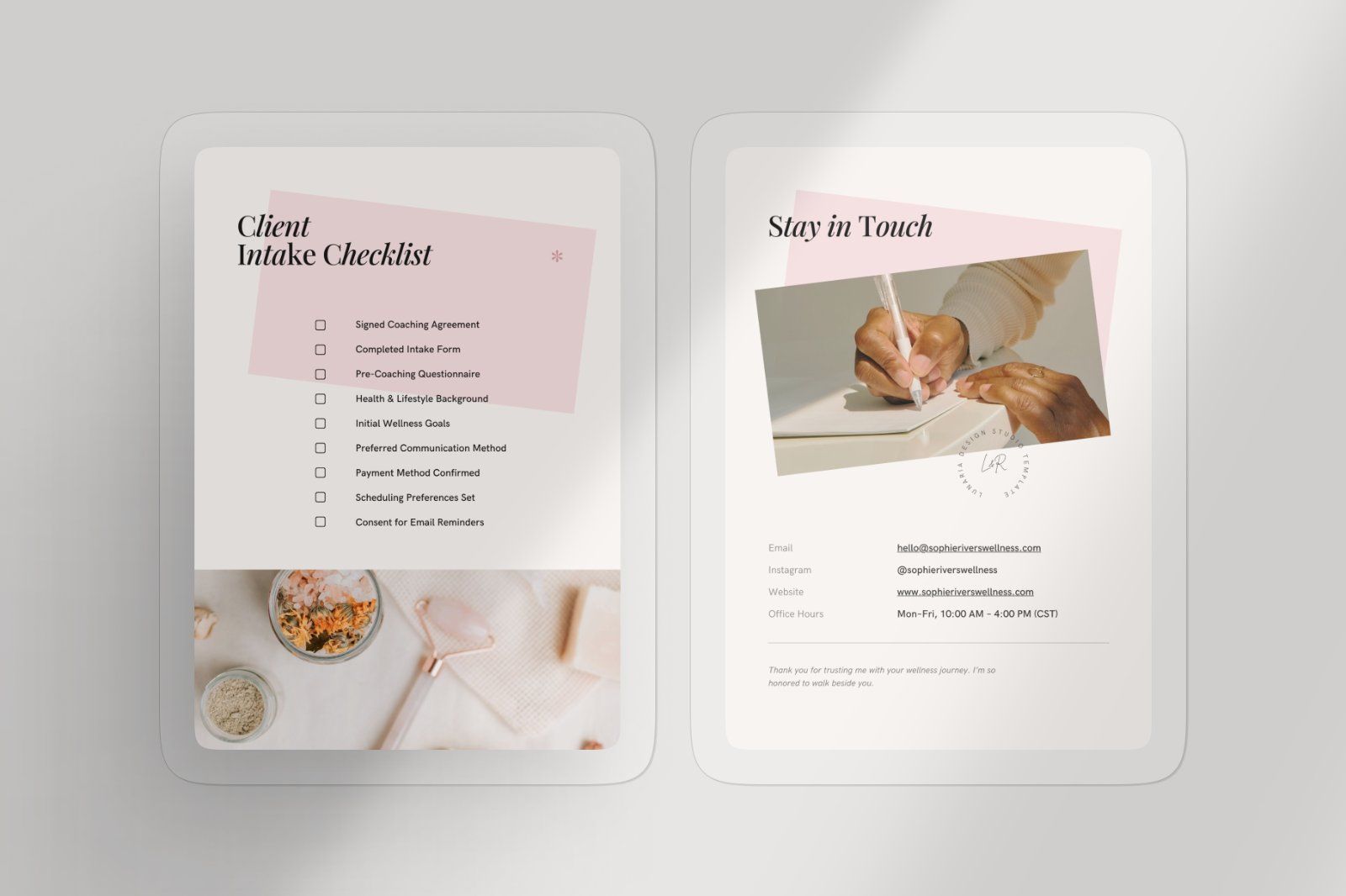 Client Welcome Packet Template