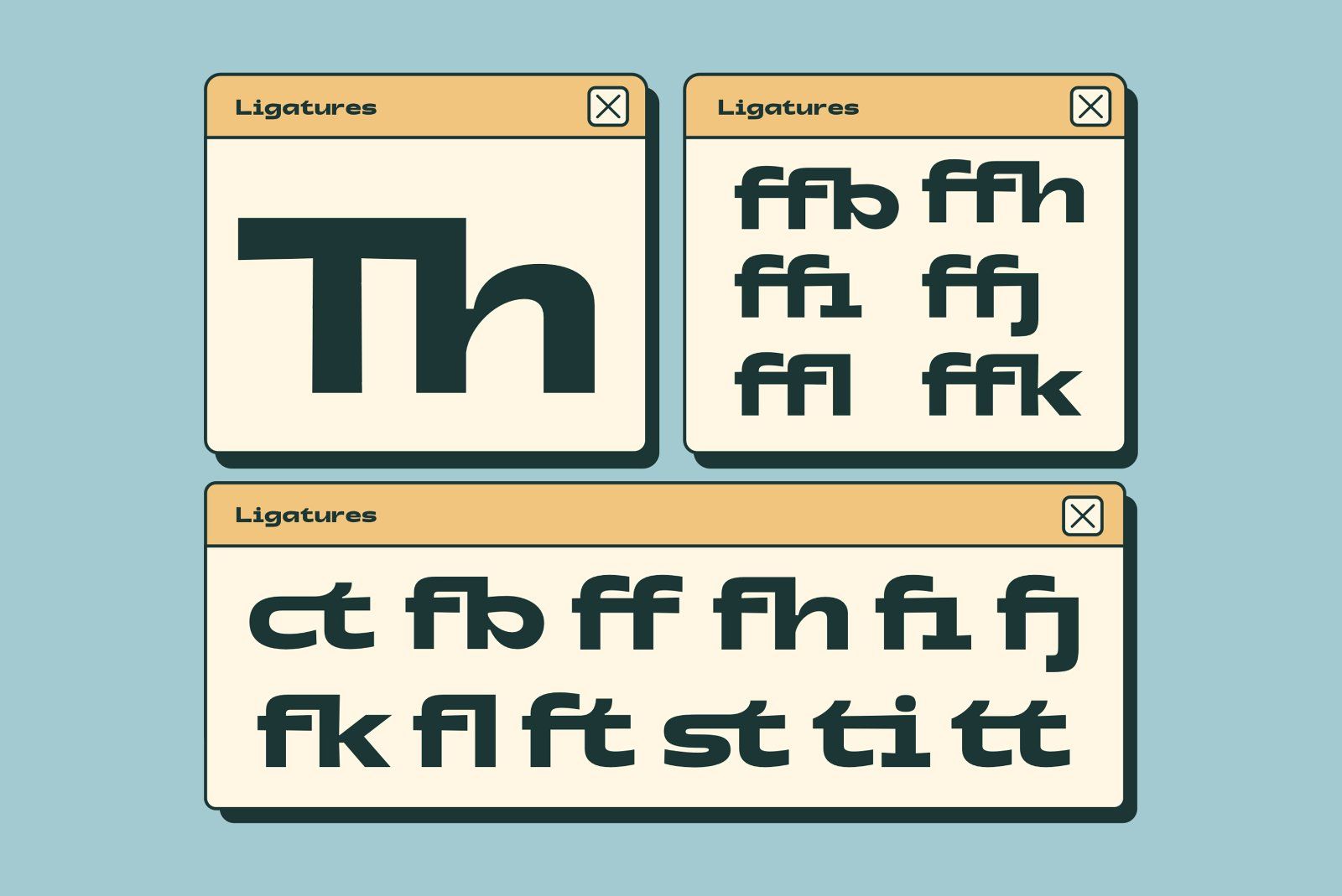 Gts Varine - Wide Display Font — image 9