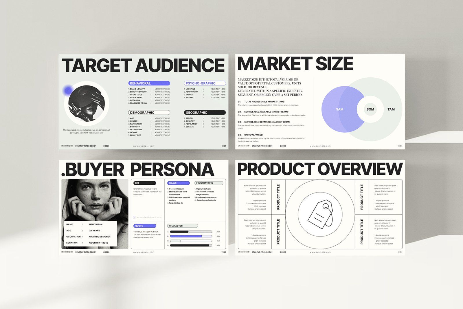 Startup Pitch Deck Presentation Template