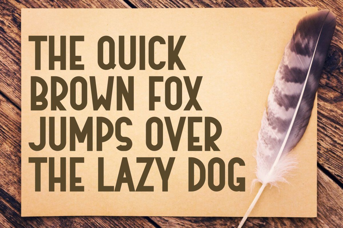 Vintage Stickers - Condensed Vintage Font — image 9