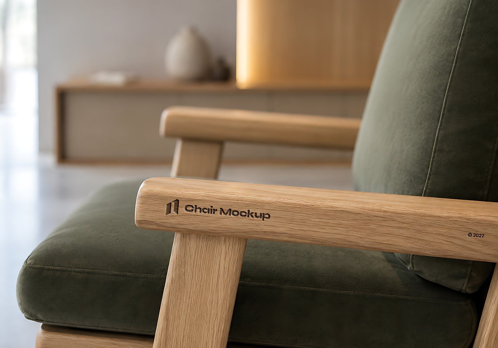 Premium Branding Home Furniture Mockup