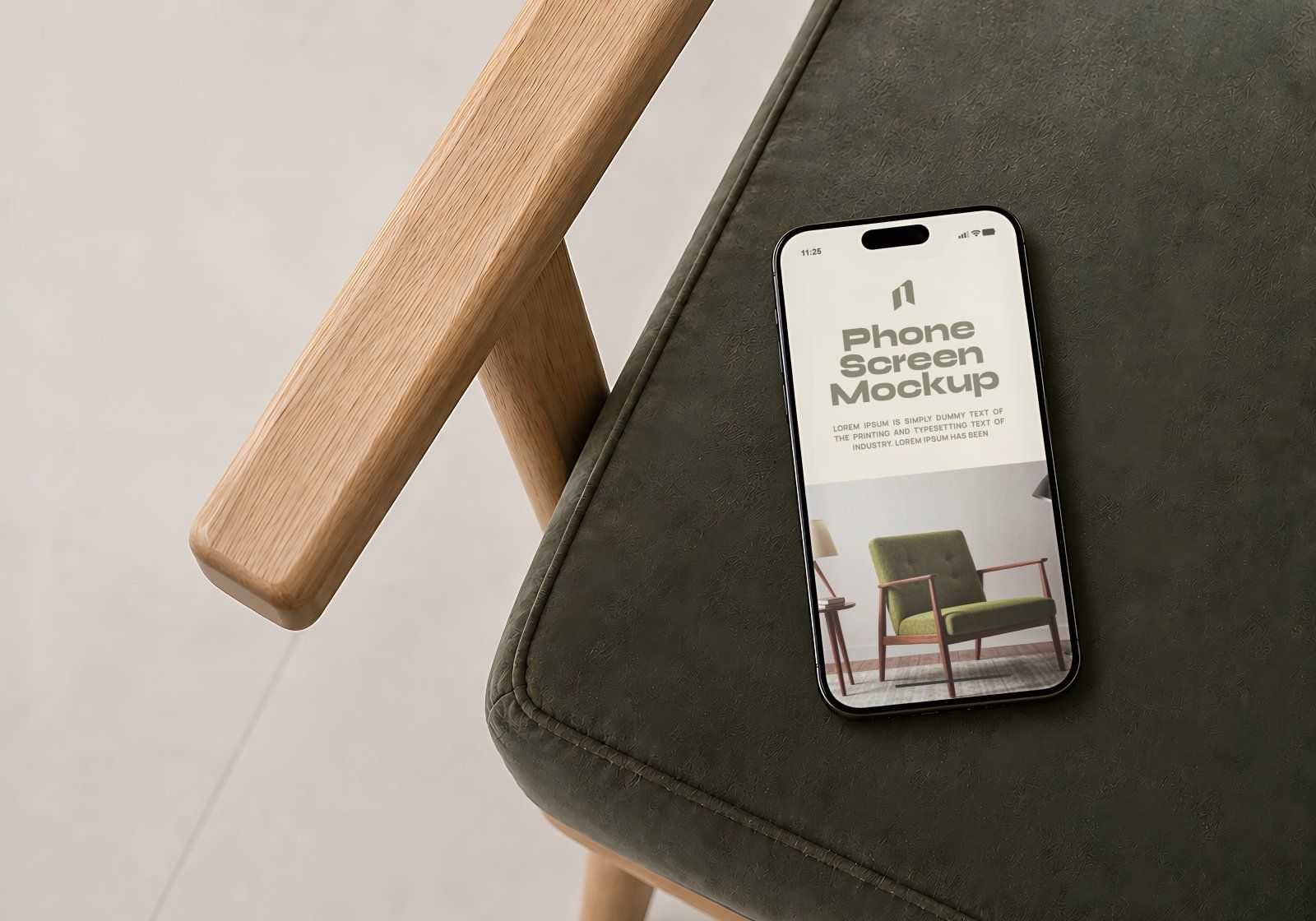 Premium Branding Home Furniture Mockup