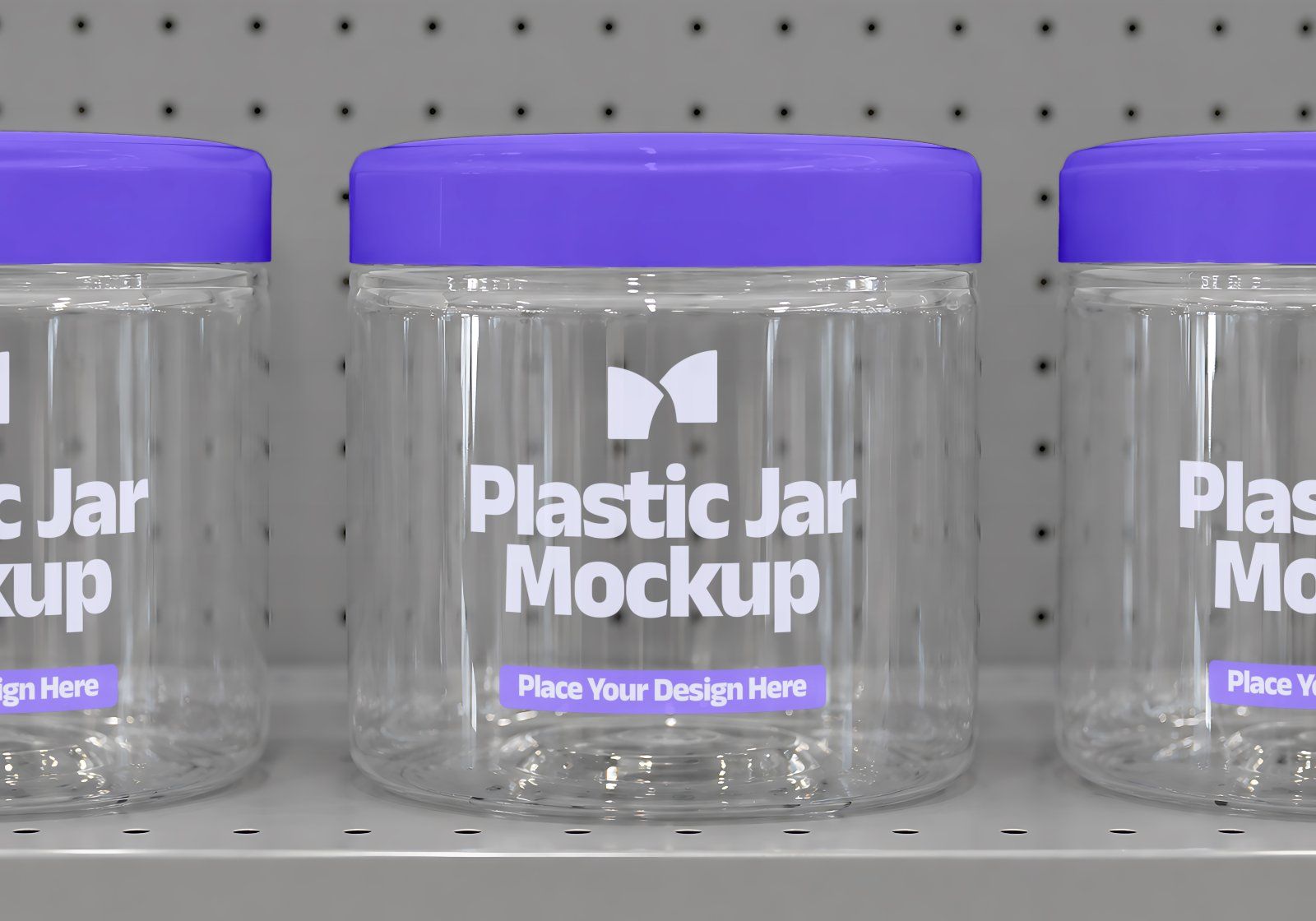 Premium Branding Plasticware Store Mockup