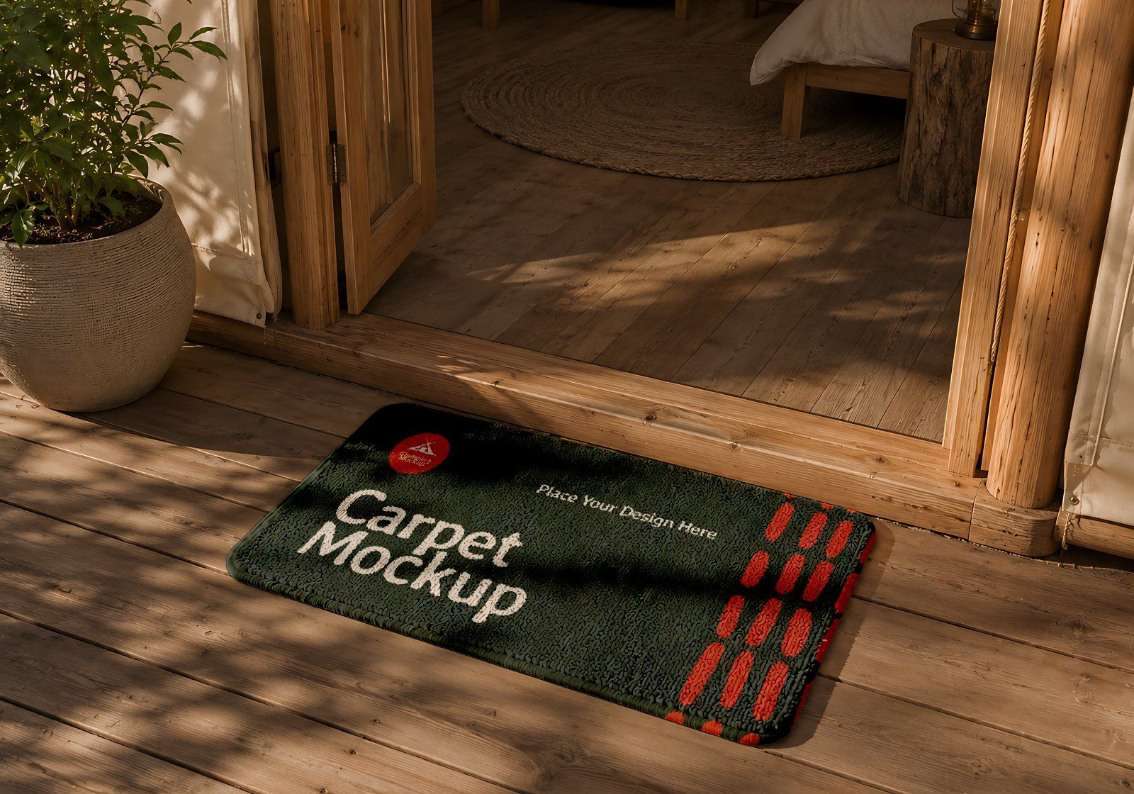 Premium Branding Bright Camping Mockup — image 8
